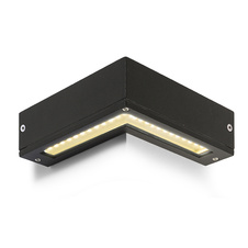 Nástěnné svítidlo COIN nástěnná černá 230V/12V LED 25xW IP54 - RED - DESIGN RENDL