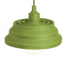 AMICI závěsná silikonová lampa zelená 230V E27 60W - RED - DESIGN RENDL