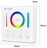 Mi-Light Dotykový panel s časovým vypínačem RGB+CCT
