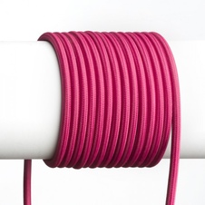 FIT textilní kabel 3X0,75 1bm fuchsiová - RED - DESIGN RENDL