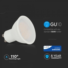 LED žárovka 10W GU10 VT-271, 4000K, 1000lm IV.