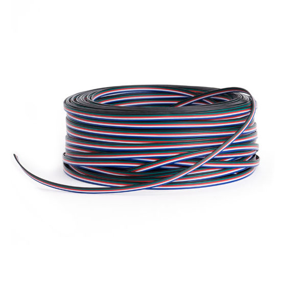 RGBW 5-žílový kabel 5x0,35
