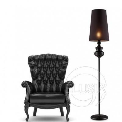 AZzardo Baroco Black Floor AZ0063 stojící lampy