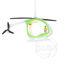 Elobra Helicopter Green 125670 svítidla pro chlapce