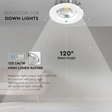 LED podhledové svítidlo COB 10W VT-26101 IV.