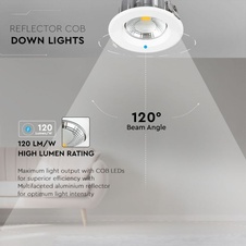 LED podhledové svítidlo COB 40W VT-26451 IV.