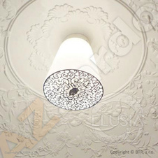 AZzardo Decora XL White AZ2159 závěsná svítidla