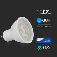 LED žárovka 6,5W GU10 VT-247 IV.