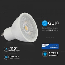LED žárovka 6,5W GU10 VT-247D IV.