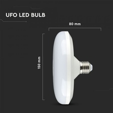 LED žárovka UFO 15W E27 VT-216 III.