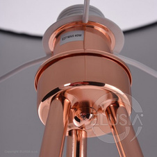 AZzardo Finn Copper/White AZ3009 stojící lampy