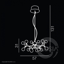 AZzardo Neurono 15 AZ0107 závěsná svítidla