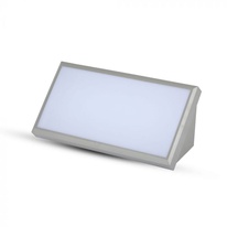 LED nástěnné svítidlo VT-8055 20W venkovní 4000K šedé
