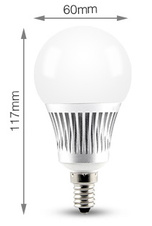 Mi-Light LED žárovka RGB+CCT E14 5W