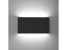 LED2 FLAT L, A NÁSTĚNNÉ ANTRACITOVÉ IP54 - LED2 Lighting