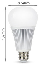 Mi-Light LED žárovka RGB+CCT E27 9W