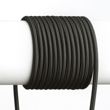 FIT textilní kabel 3X0,75 1bm černá - RED - DESIGN RENDL