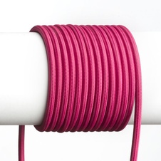 FIT textilní kabel 3X0,75 1bm fuchsiová - RED - DESIGN RENDL
