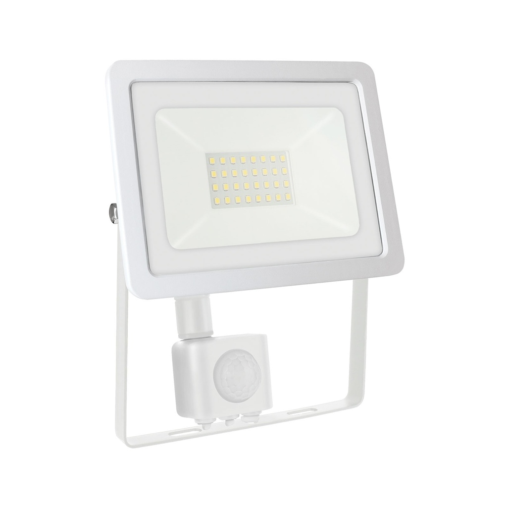 LED reflektor NOCTIS LUX 2 30W se senzorem bílý