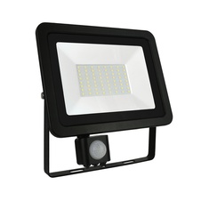 LED reflektor NOCTIS LUX 2 50W se senzorem černý