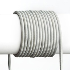 FIT textilní kabel 3X0,75 YPL silber 1bm šedá - RED - DESIGN RENDL