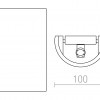CHIC nástěnná sádrová 230V G9 33W - RED - DESIGN RENDL