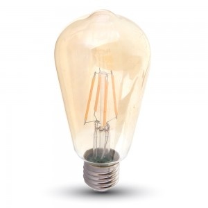 LED žárovka Filament 8W ST64 E27 VT-1968